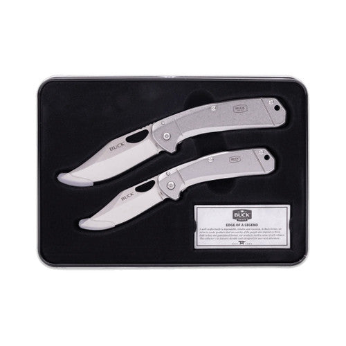 BUCK KNIVES ENSEMBLE DE 2 COUTEAUX À LAME PLIANTE 788 ET 789 image 0