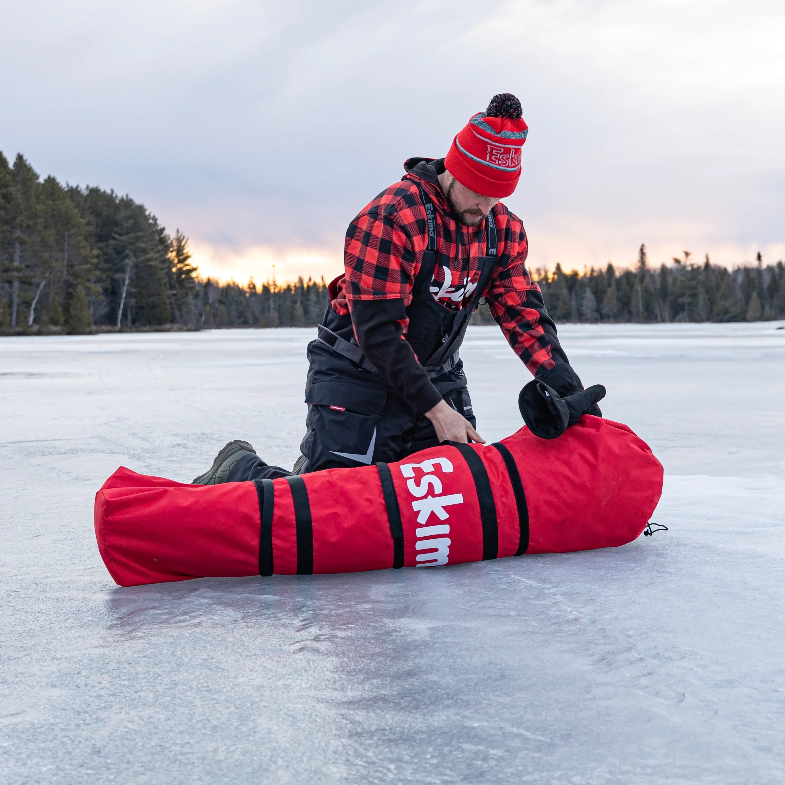 ESKIMO TENTE DE PÊCHE SUR GLACE QUICKFISH 3HD ISOLÉE image 2