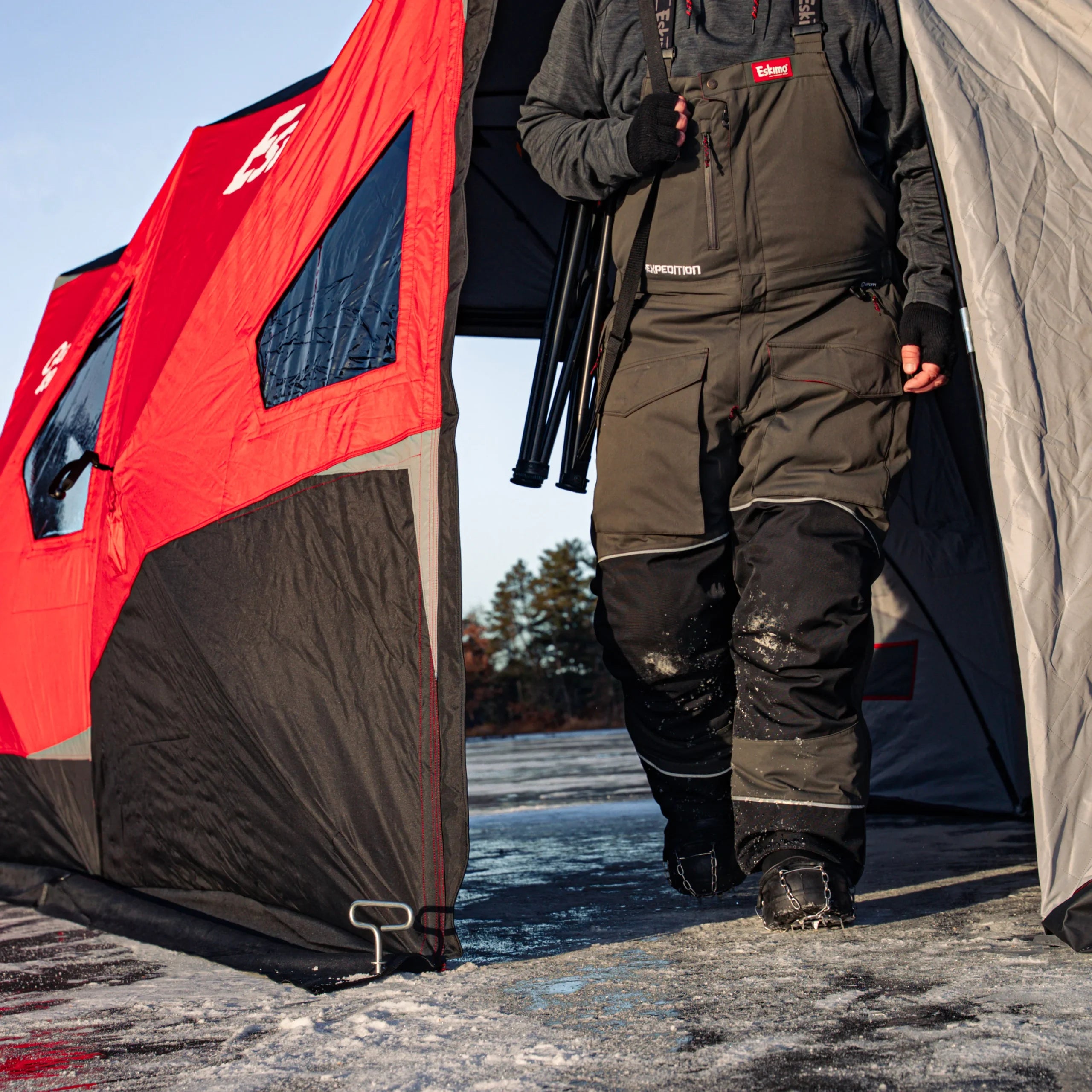 ESKIMO TENTE DE PÊCHE SUR GLACE OUTBREAK 850XDP ISOLÉE image 1