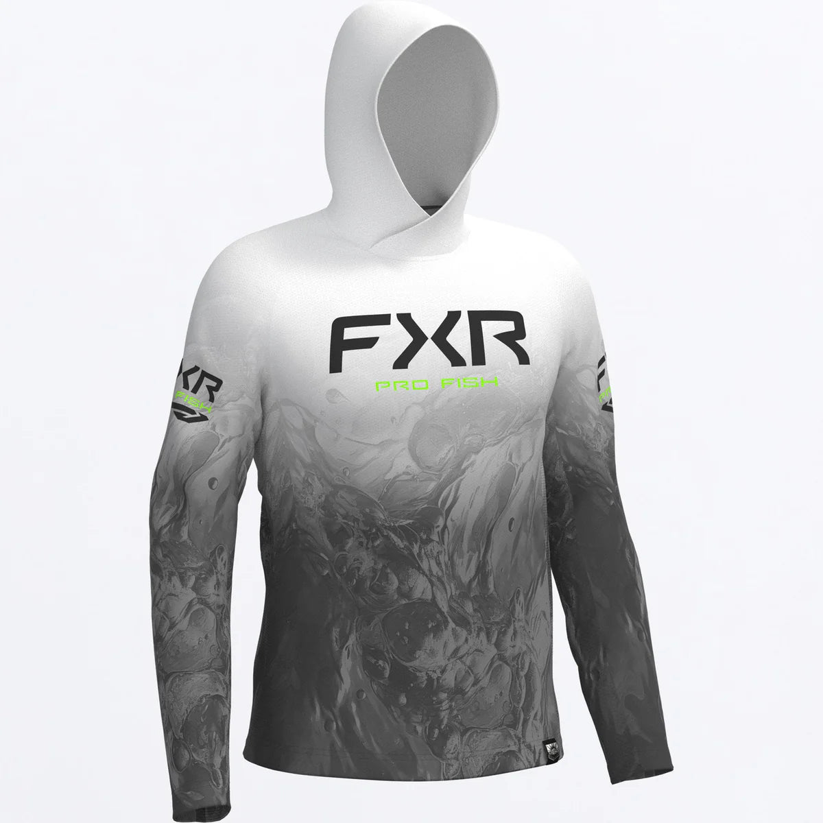 FXR DERBY UNDERTOW AIR UPF HOODIE GREY