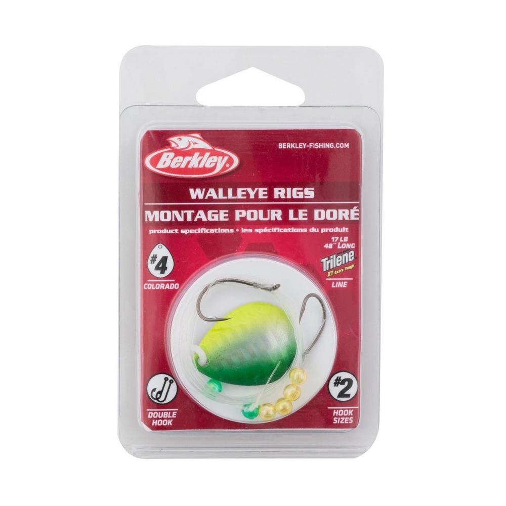 BERKLEY HARNAIS À DORÉ CUILLIÈRE COLORADO #4 - LIME CHARTREUSE image
