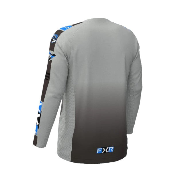 FXR CHANDAIL À MANCHE LONGUE UPF "PROFISH TOURNAMENT" AIR UP POUR HOMME - GRIS image 1
