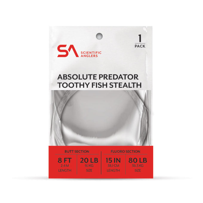 SCIENTIFIC ANGLERS ABSOLUTE PREDATOR TOOTHY FISH STEALTH image 0