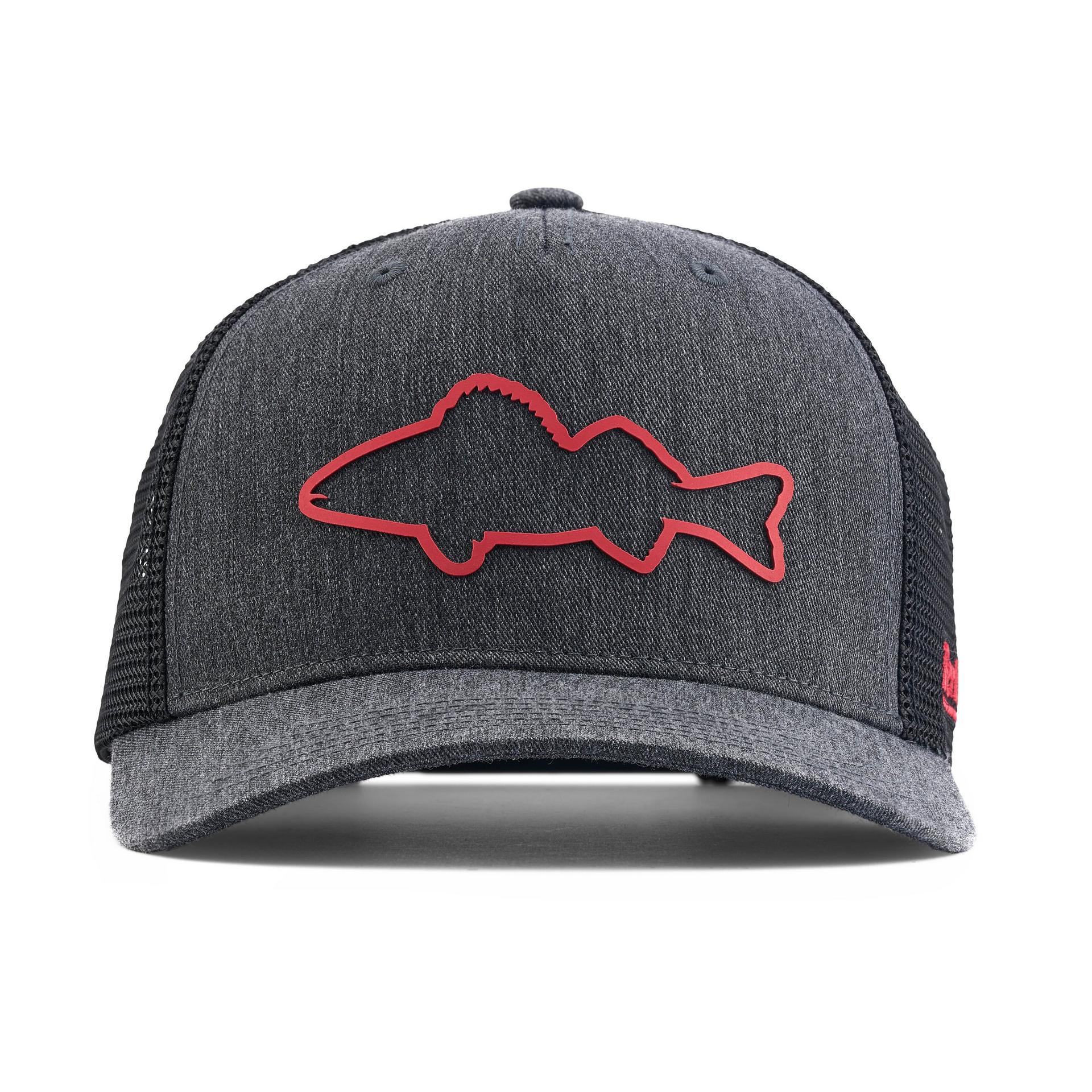 BERKLEY CASQUETTE PROFILE WALLEYE TRUCKER - BLACK HEATHER image 2