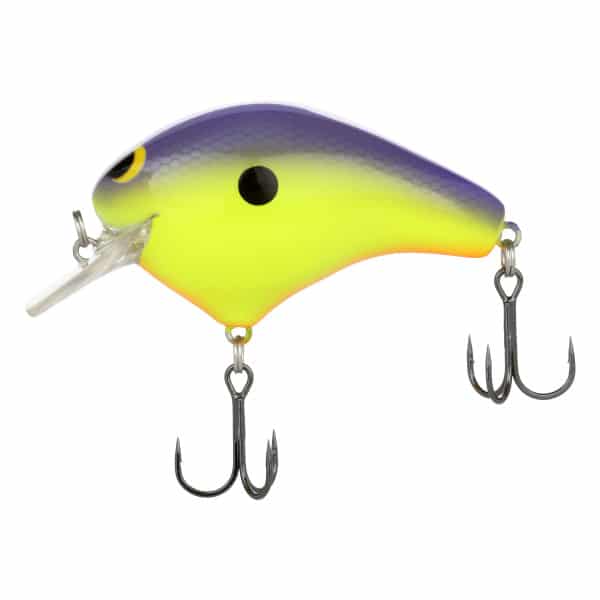 SHIMANO CRANKBAIT MACBETH ORIGINAL 63 MM - PURPLE BACK CHARTREUSE image