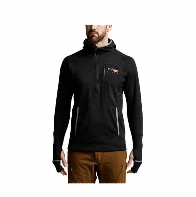 SITKA FANATIC HOODIE - NOIR image 2