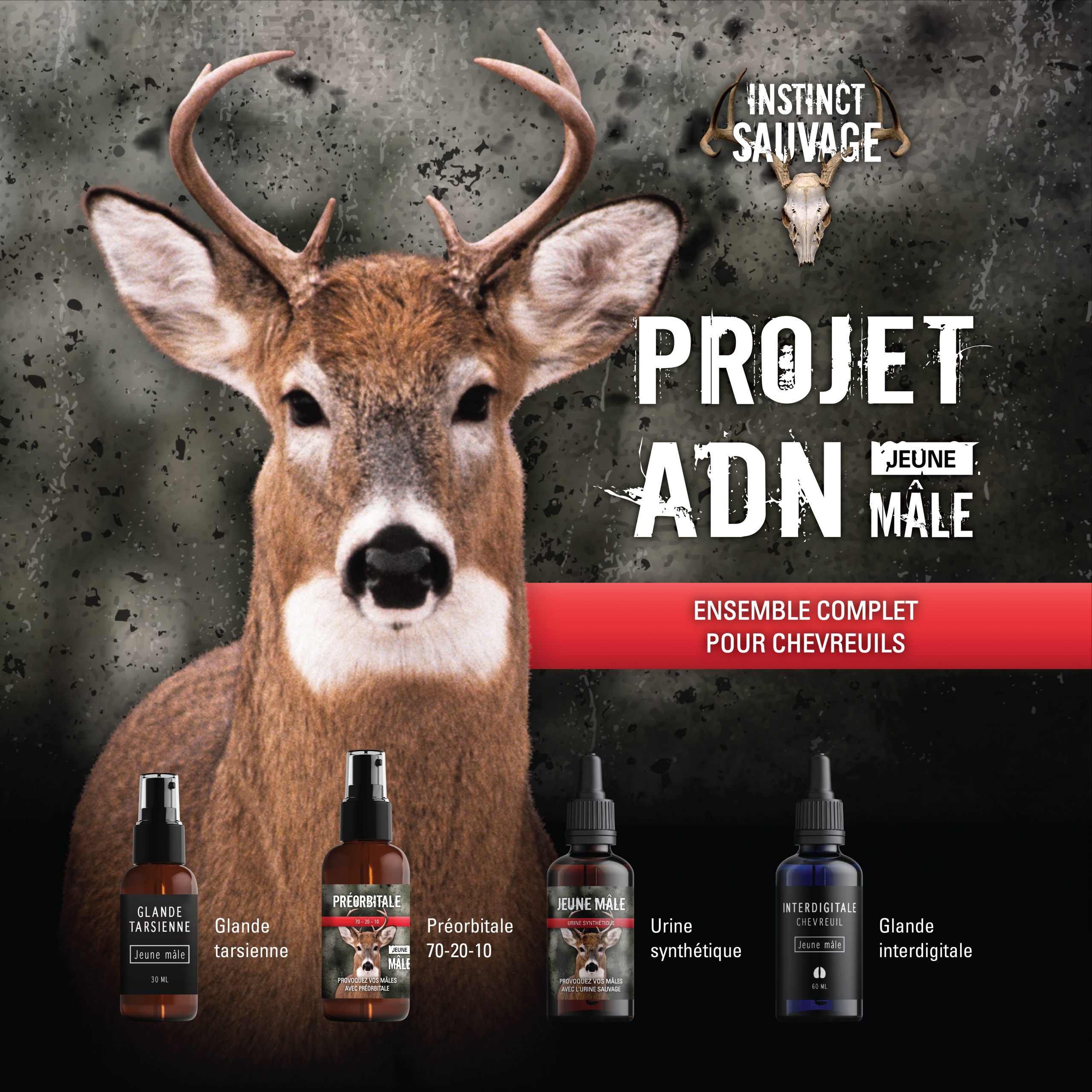 INSTINCT SAUVAGE ENSEMBLE PROJET ADN JEUNE MÂLE image 0