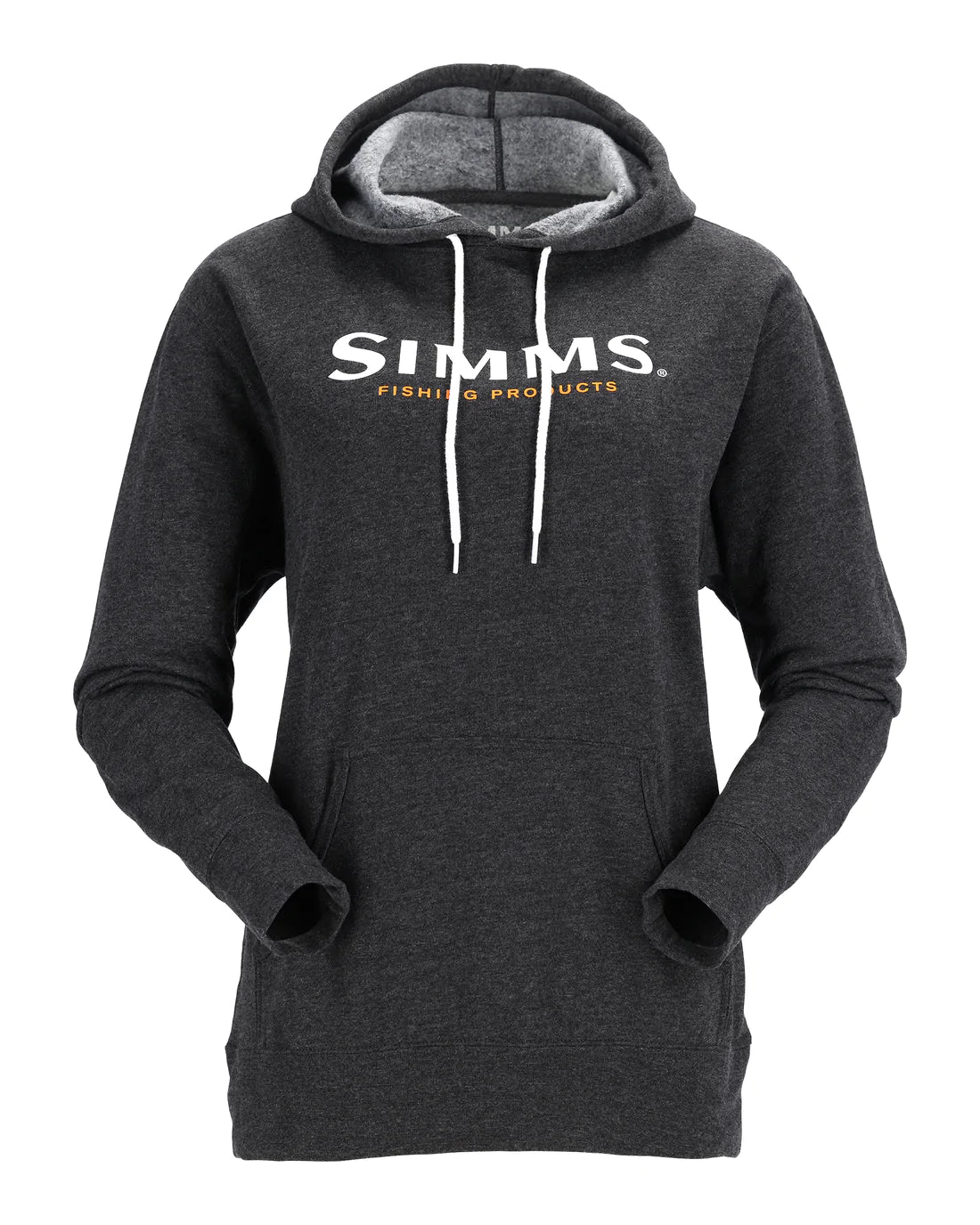 SIMMS CHANDAIL À CAPUCHON AVEC LOGO POUR FEMME, CHARCOAL HEATHER image 0