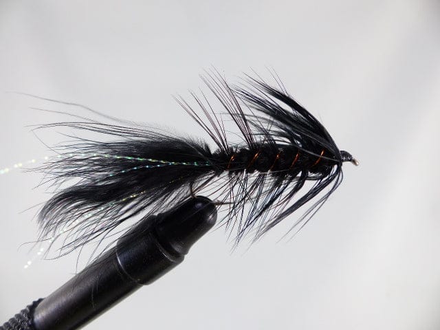 MOUCHE ETIC WOOLY BUGGER - BLACK, NUMERO 4 image