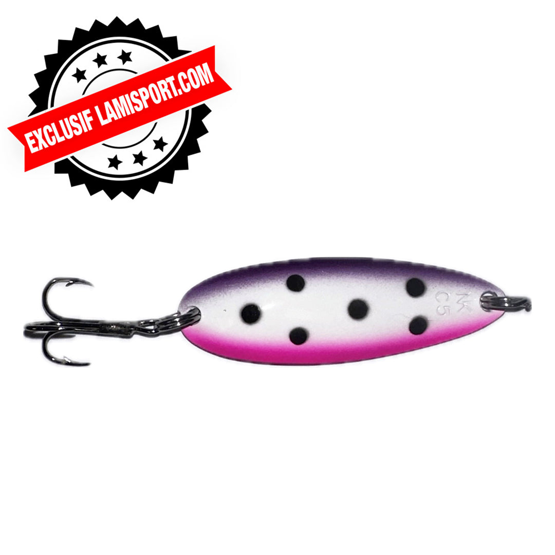NORTHERN KING PURPLE RAINBOW SPOON 2 7/16"