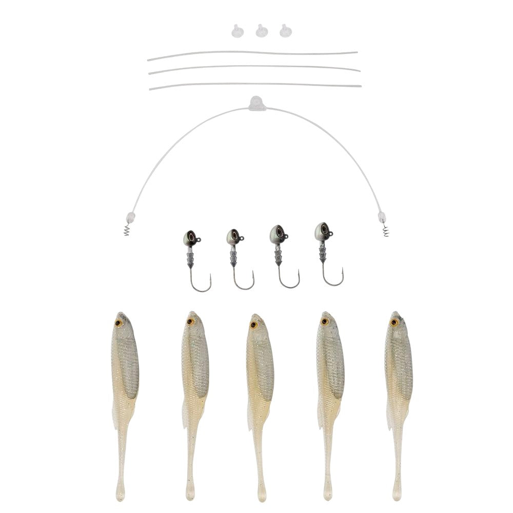 BERKLEY KIT DE MONTAGE TRIPLE MINNOW 3'' image 1