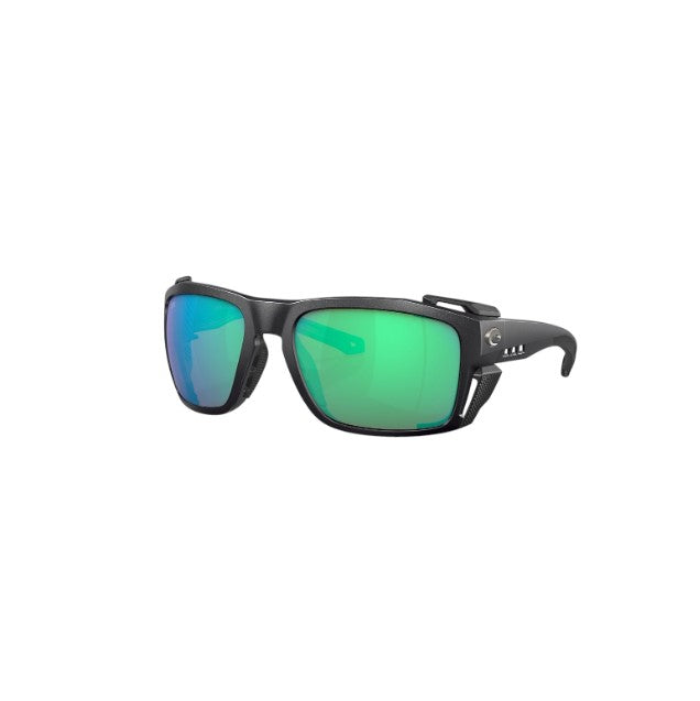 COSTA DEL MAR LUNETTE AVEC VERRE POLARISÉE 580 - KING TIDE 8 - BLACK PEARL, GREEN MIRROR image