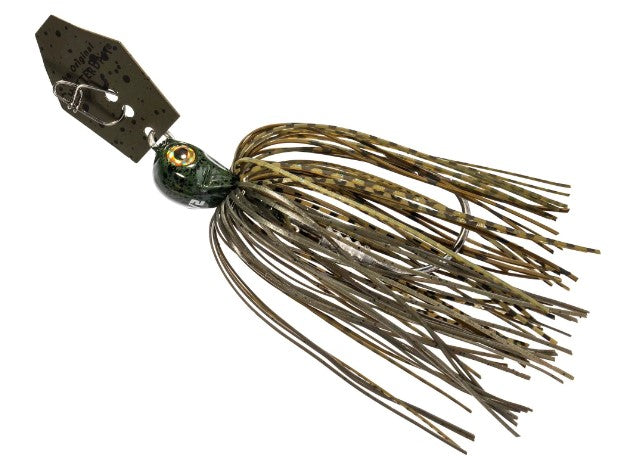 ZMAN CHATTERBAIT ELITE EVO - 1/2 OZ, GREEN PUMPKIN image