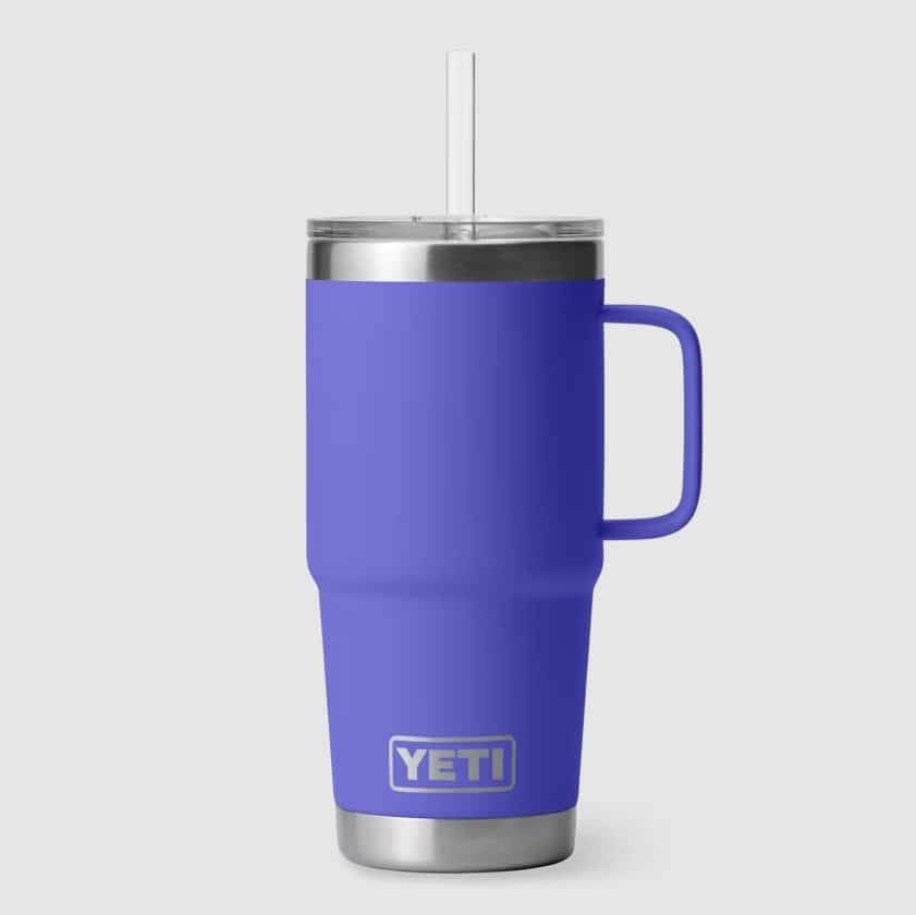 YETI TASSE DE VOYAGE ISOTHERME AVEC PAILLE DE 739 ML - 25 OZ - ULTRAMARINE VIOLET image