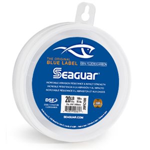 BLUE LABEL SEAGUAR FLUROCARBONE - INVISIBLE, 8 LBS image