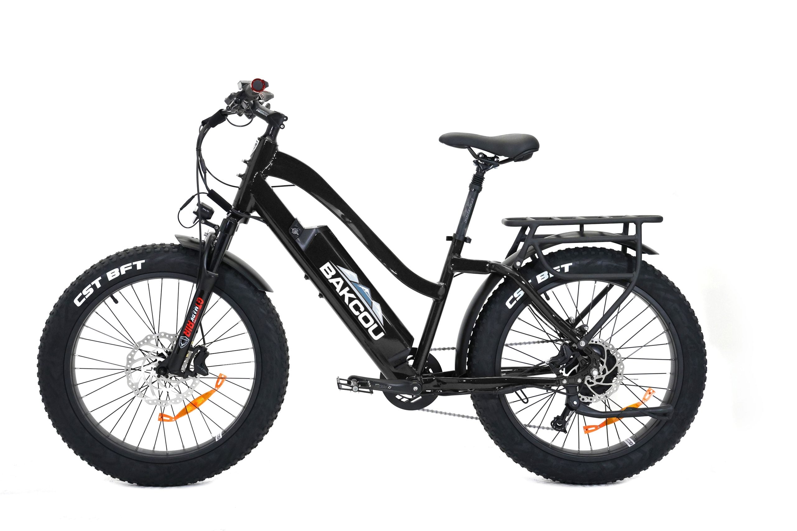 BAKCOU EBIKE FLATLANDER STEP-THROUGH 750W MATTE BLACK image 0