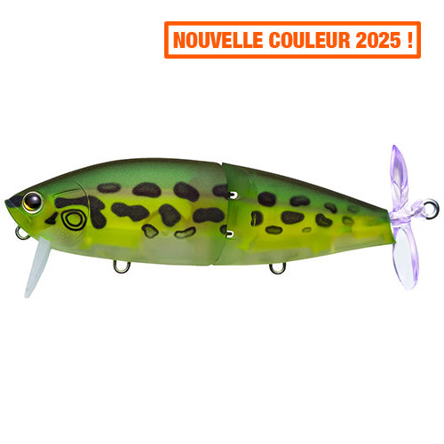 YO-ZURI 3DB WAKE PROP - 105 MM - MATTE PRISM FROG image