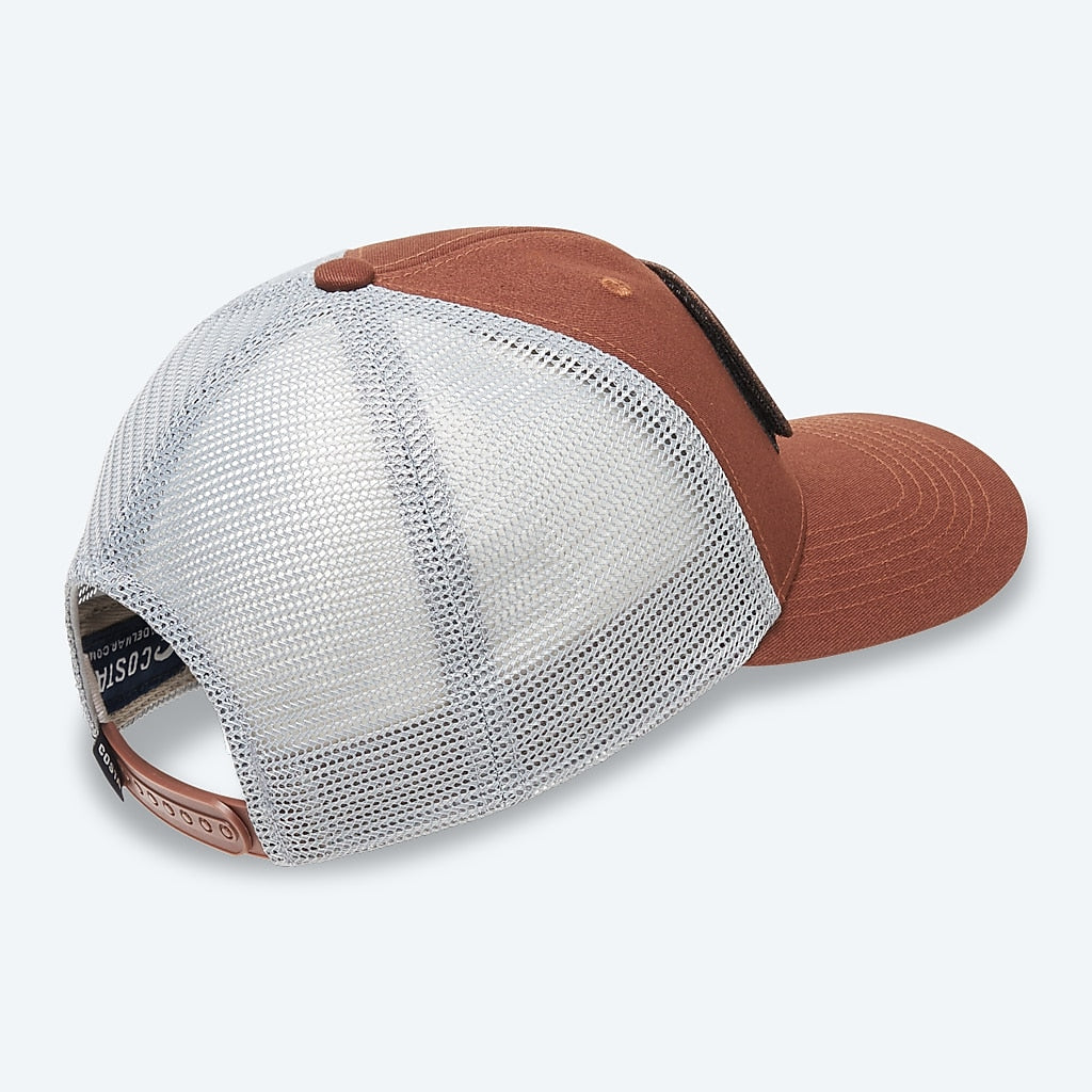 COSTA CASQUETTE FISHSKINS TRUCKER BOLINAS BROWN image 1