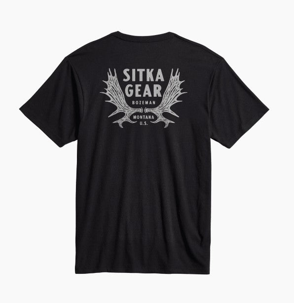 SITKA T-SHIRT SHIRAS, NOIR image 1