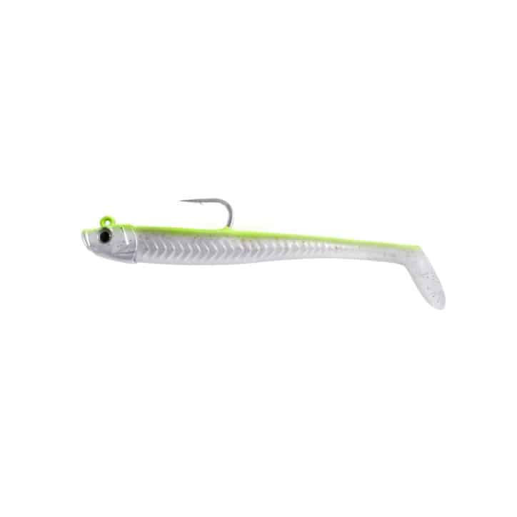 FISHLAB MAD EEL 6'' 2 1/3 OZ - CHARTREUSE/WHITE image