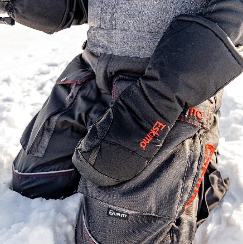 ESKIMO MITAINE KEEPER AVEC SOUS-GANT, BLACK PLAID image 2
