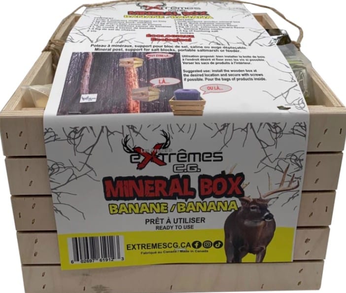 EXTRÊME C.G MINERAL BOX BANANE POUR CHEVREUIL image 0