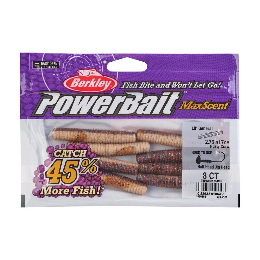 BERKLEY POWERBAIT MAXSCENT LIL'GENERAL image 1