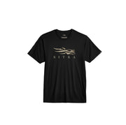 SITKA T-SHIRT ICON OPTIFADE - NOIR WATERFOWL image 0