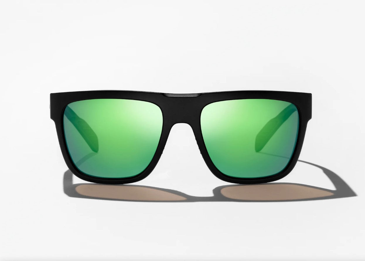 BAJIO LUNETTE POLARISÉE EN VERRE CABALLO, BLACK MATTE - BLACKMATTE, GREEN image