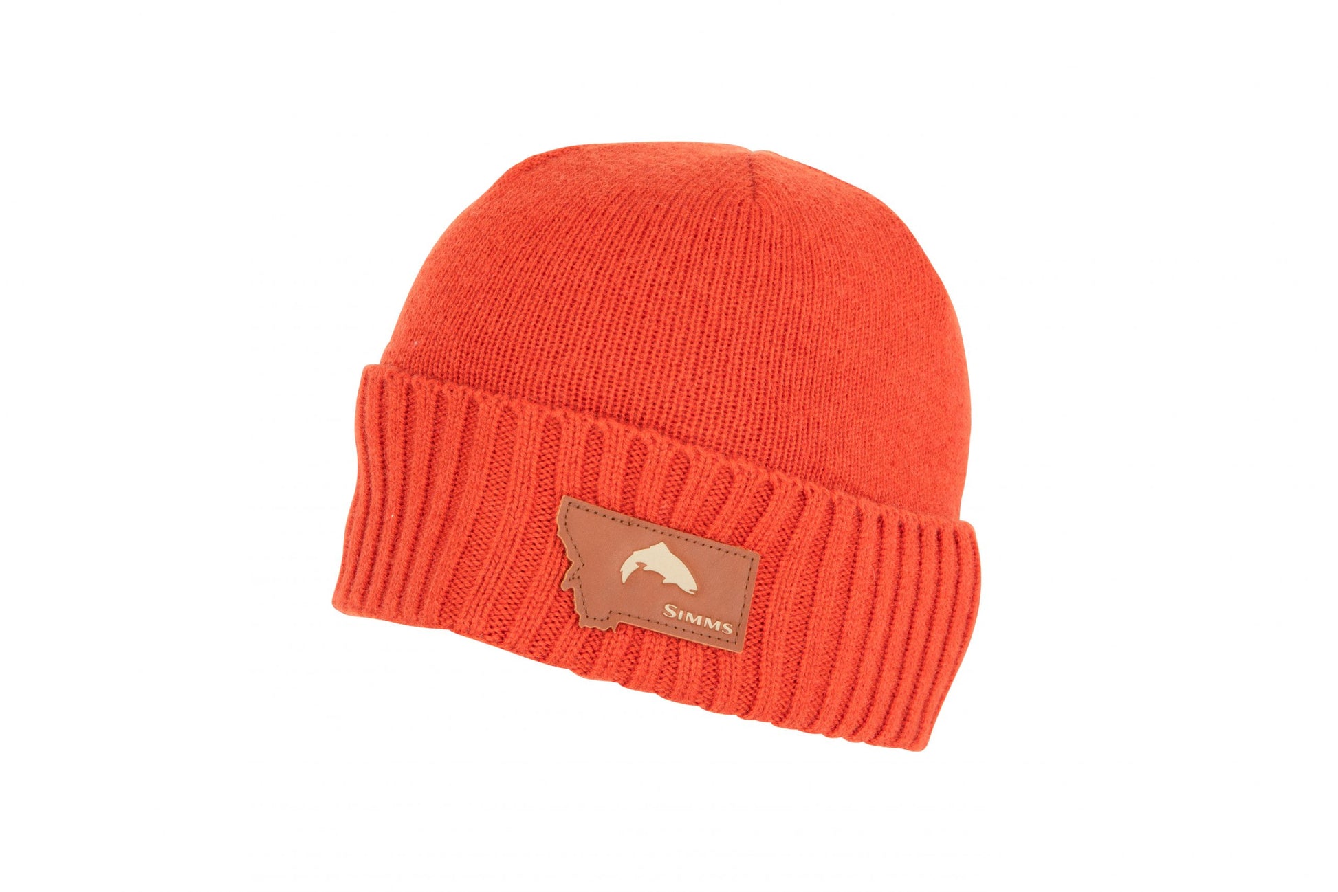 SIMMS TUQUE STYLE BEANIE BIG SKY, ORANGE image 0
