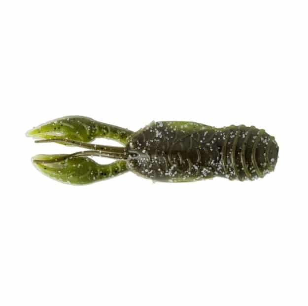 GREAT LAKE FINESSE JUVY CRAW FLOTTANT 2.5'' - GREEN PUMPKIN WATERMELON image