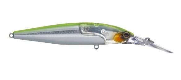 SHIMANO WD WORLD DIVER FLASH BOOST JERKBAIT 99SP - FLASH BOOST CHART SILVER image
