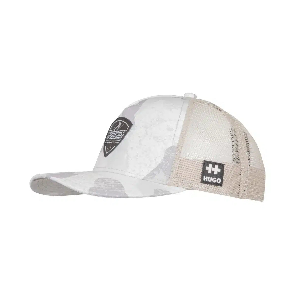 SPORTCHIEF CASQUETTE HUGO PÊCHE CAMO BLANC image 0