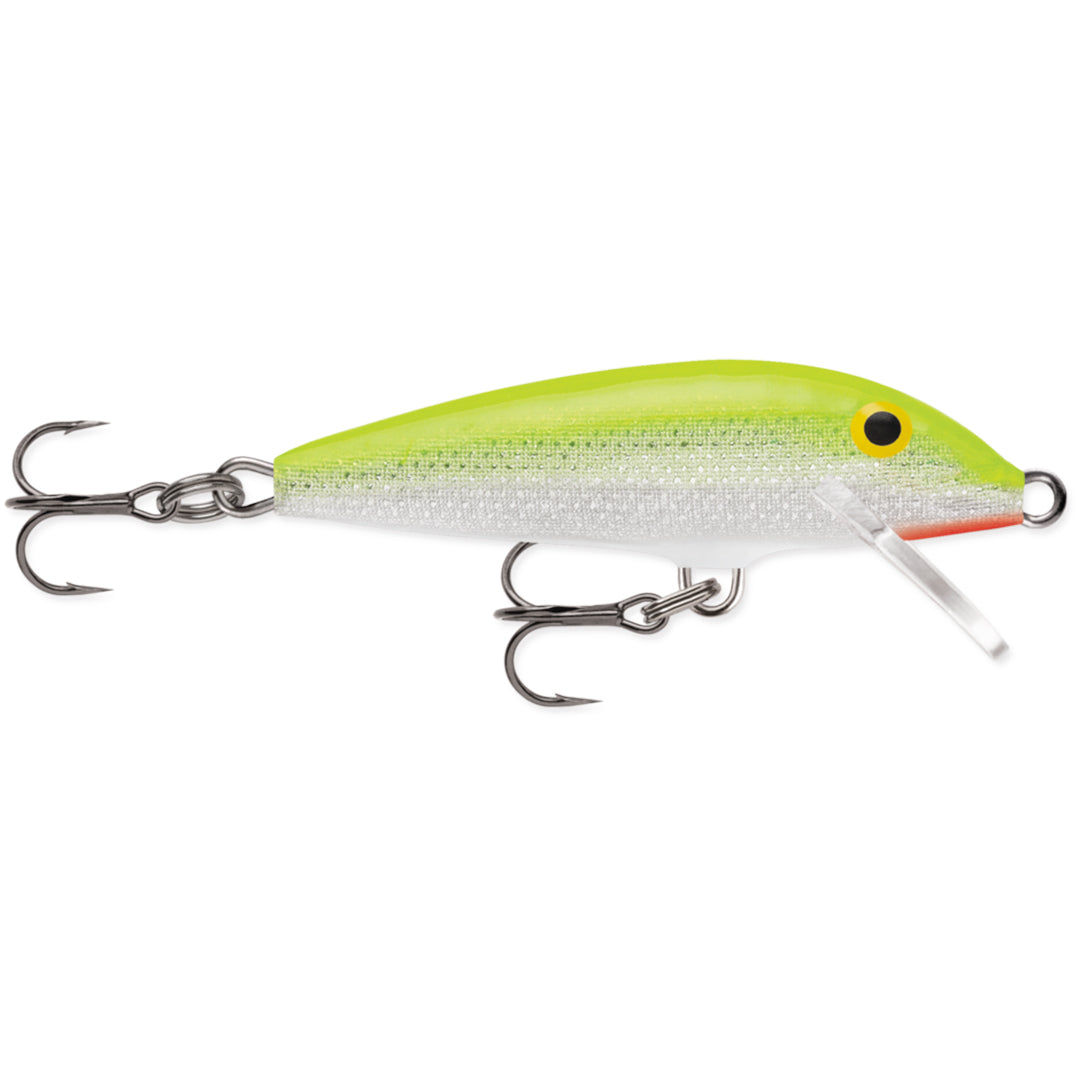 RAPALA ORIGINAL FLOATER 5 CM - SILVER FLUO CHARTREUSE image
