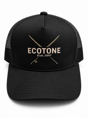 ECOTONE BLACK SNAPBACK CAP