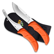 OUTDOOR EDGE JAEGERPAIR™ SKINNING & GUT HOOK KNIFE SET