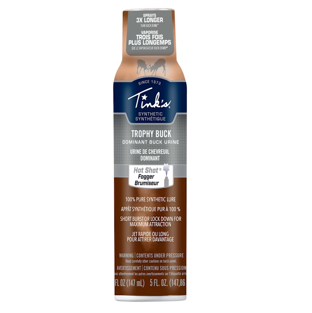 TINK’S TROPHY BUCK SYNTHETIC DOMINANT BUCK URINE FOGGER 5 OZ