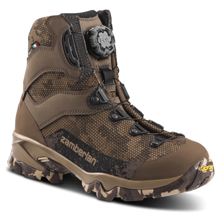 ZAMBERLAN ADAK 6 GTX RR BOA WIDE HUNTING BOOTS - COYOTE CAMO
