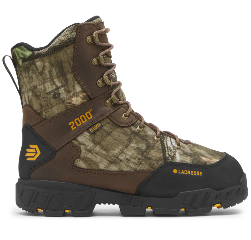 LACROSSE COLD SNAP II 9'' MOSSY OAK COUNTRY ROOTS 2000 BOOTS