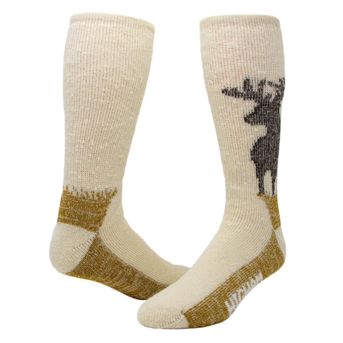 WIGWAM OH DEER HEAVYWEIGHT OTC SOCKS NATURAL
