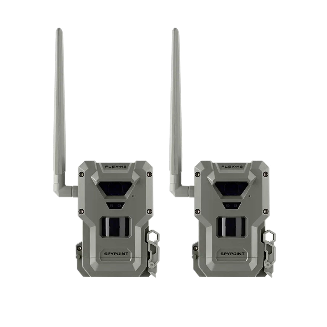 SPYPOINT FLEX-M2 CELLULAR TRAIL CAMERA - DUAL PACK