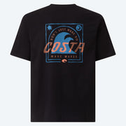 COSTA MAKE WAVES T-SHIRT - BLACK