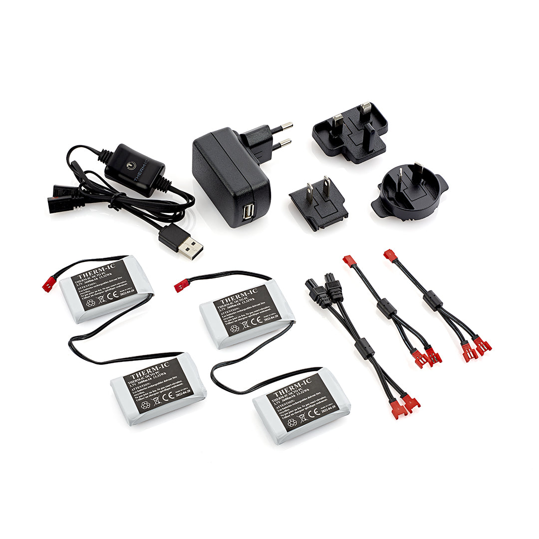 THERM-IC ULTRA HEAT BOOST GL3600 BATTERY AND CHARGER KIT FOR HEATED GLOVES