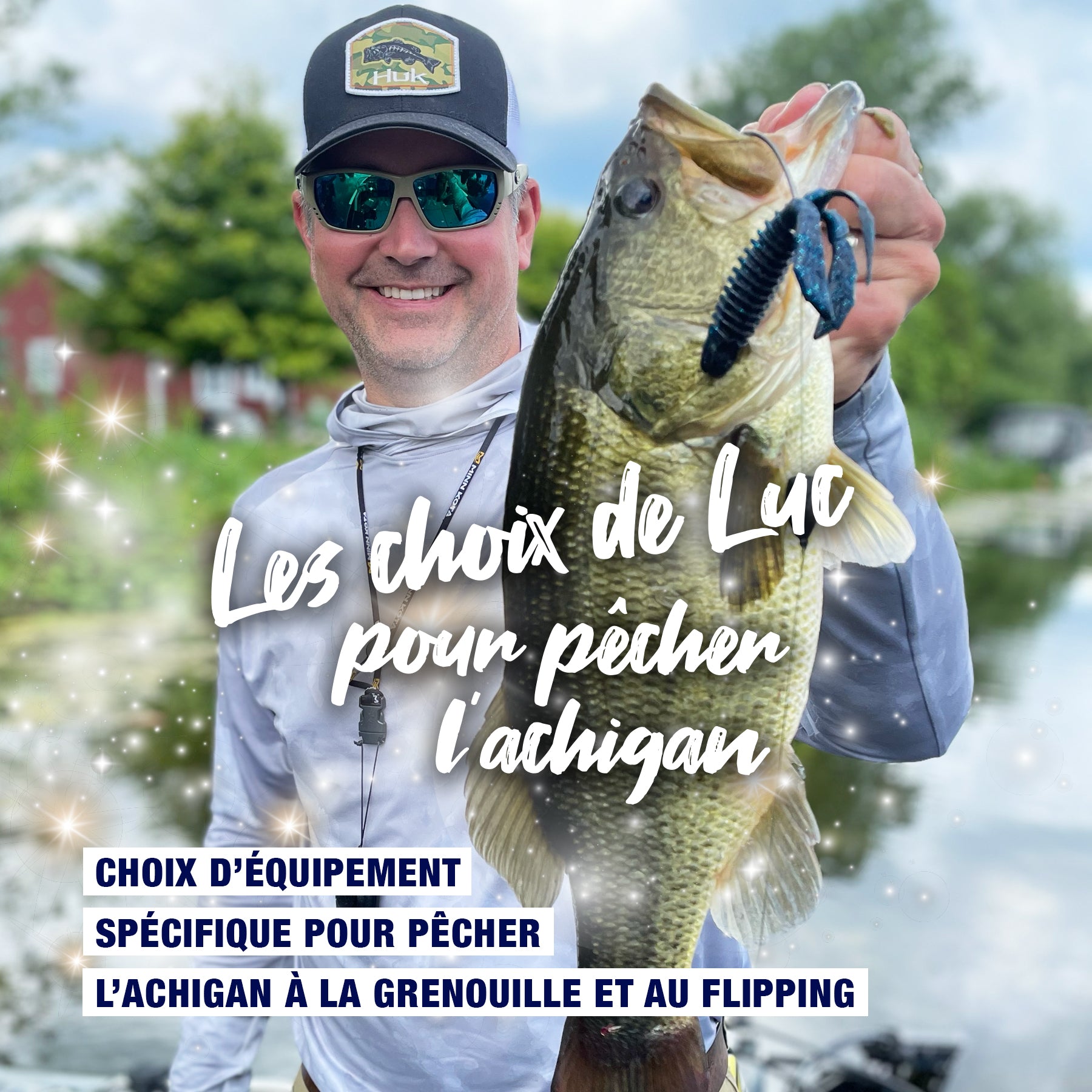 LUC’S CHOICES FOR BASS FISHING FROGS AND FLIPPING