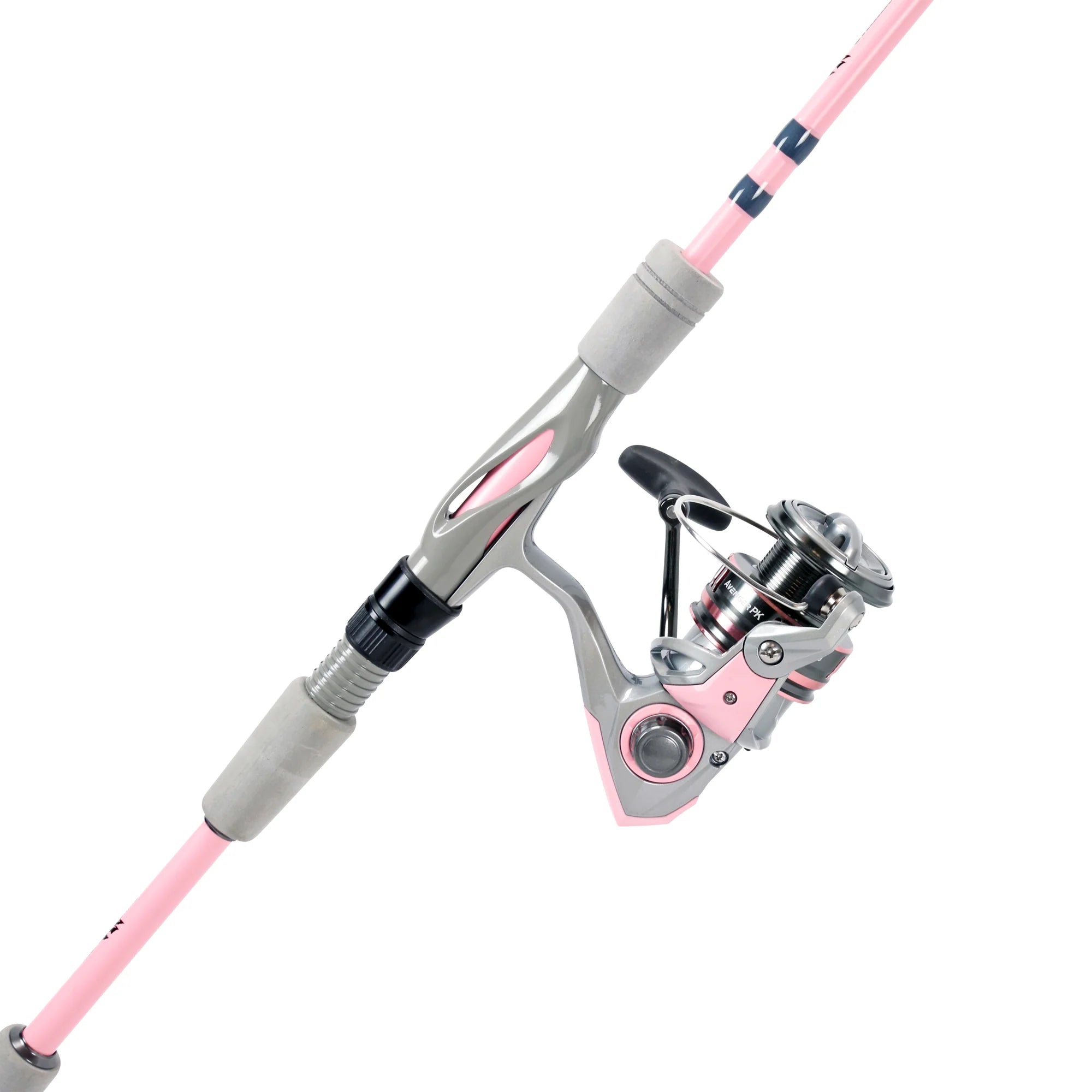 OKUMA PULSE WAVE ALL PURPOSE AND INSHORE SPINNING COMBO PINK