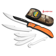 OUTDOOR EDGE RAZORBONE® 5.0 FOLDING REPLACEABLE BLADE HUNTING KNIFE