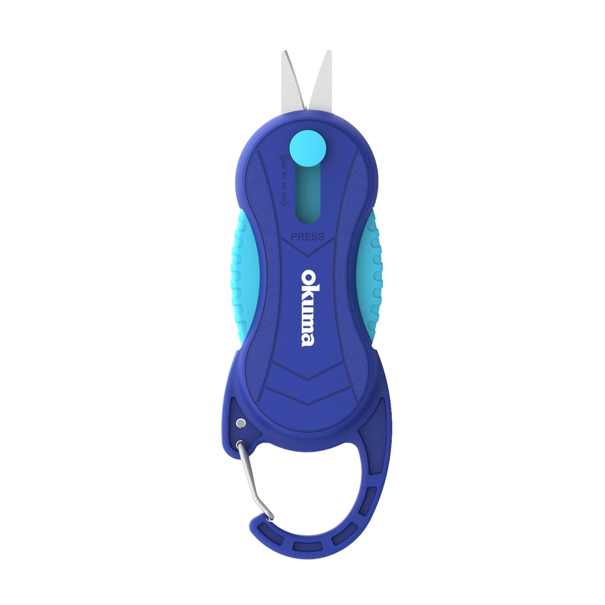 OKUMA RETRACTABLE LINE SCISSORS WITH CARABINER
