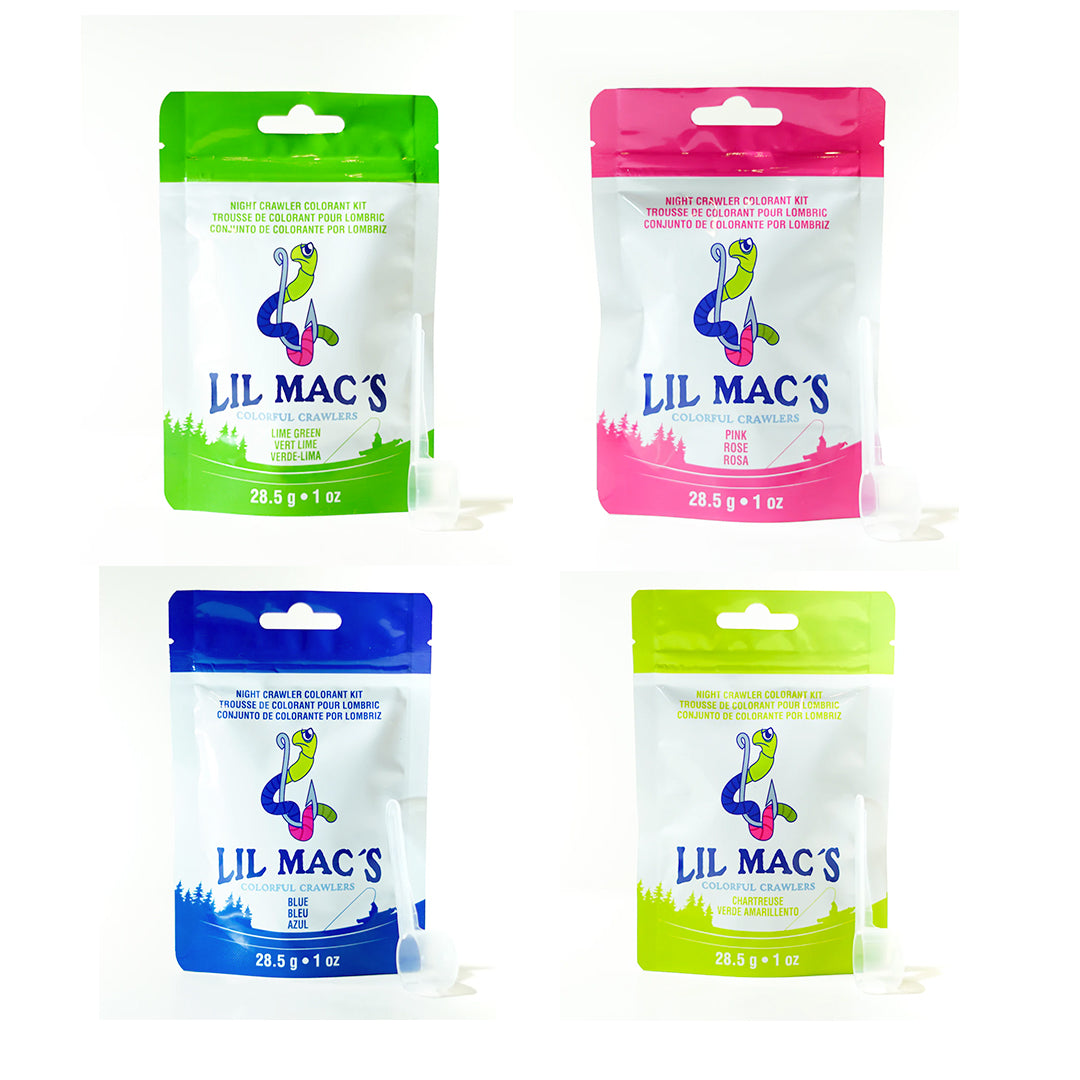 LIL MAC’S NIGHTCRAWLER WORM DYE 1 OZ