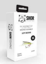 SHORE FISHING BOITE D'ASSEMBLAGE DE MOUCHE, LEFTY DECEIVER image 0