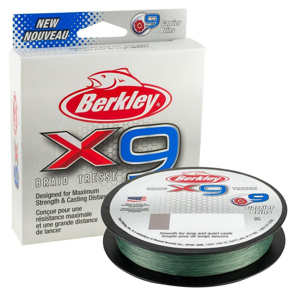 BERKLEY FIL TRESSÉ X9 - LOW-VIS GREEN, 15 LBS image